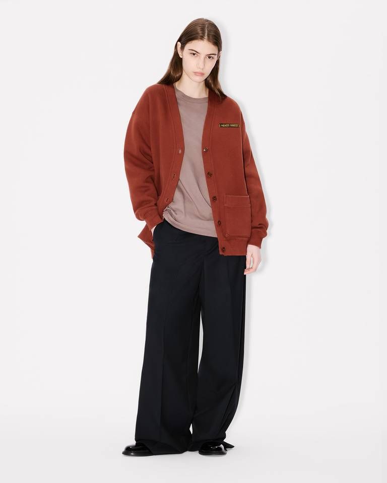 Kenzo - Áo cardigan oversized KENZO City vải cotton