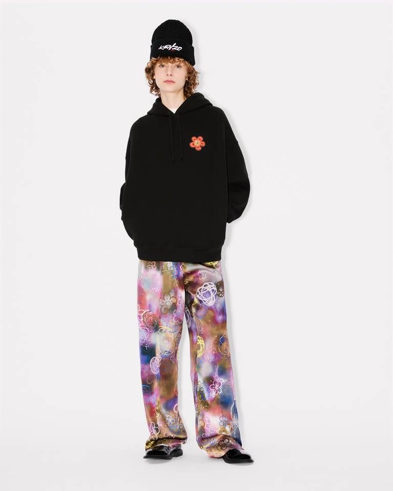 Kenzo - Áo hoodie cotton oversized Kenzo x Futura 2000