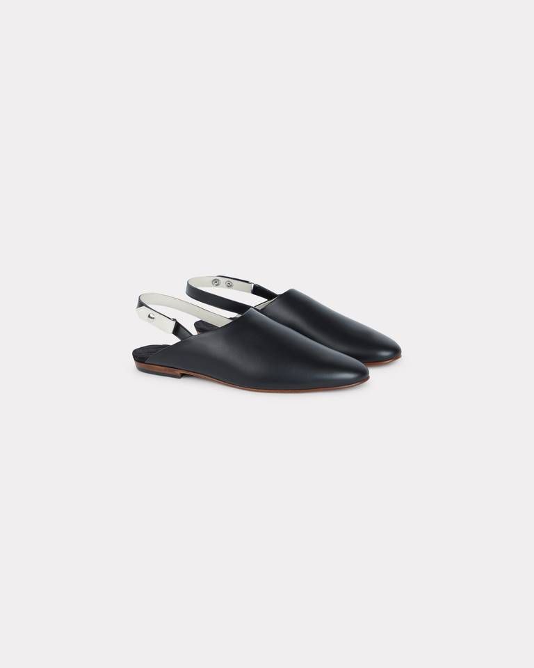 Kenzo - Giày mules KENZO-K@LI da nappa