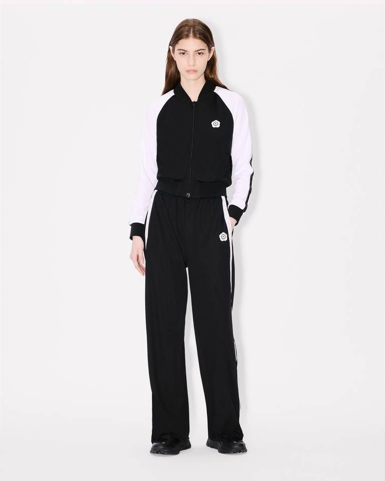 Kenzo - Quần dài thể thao sọc bên thêu Boke Flower 2.0