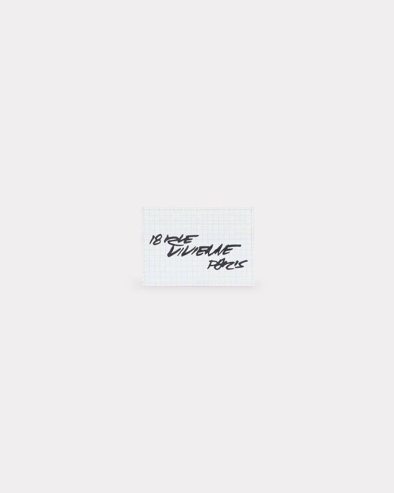 Ví đựng thẻ da KENZO Paper KENZO x Futura 2000