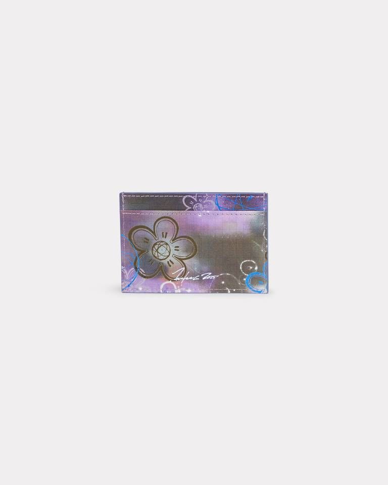 Kenzo - Ví đựng thẻ da KENZO Paper KENZO x Futura 2000