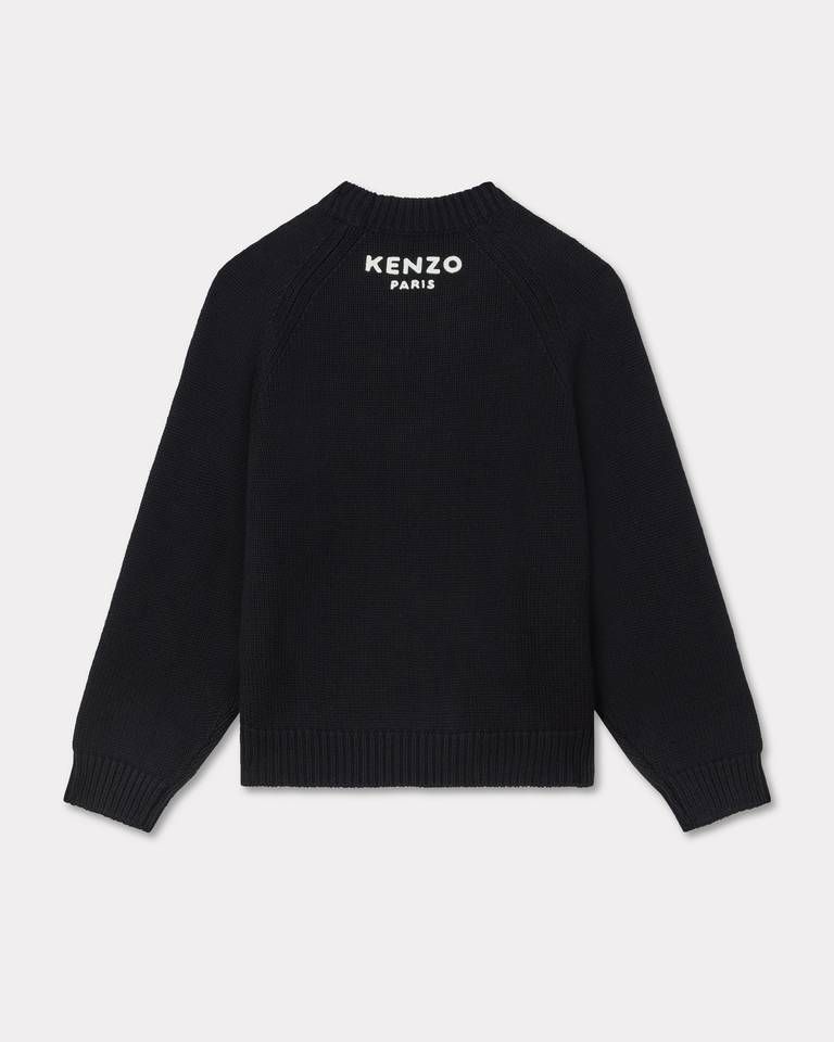Kenzo - Áo len cotton Boke Flower