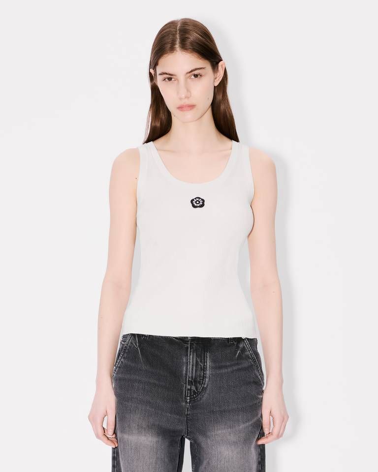 Kenzo - Áo tank top ba lỗ thêu Boke Flower 2.0