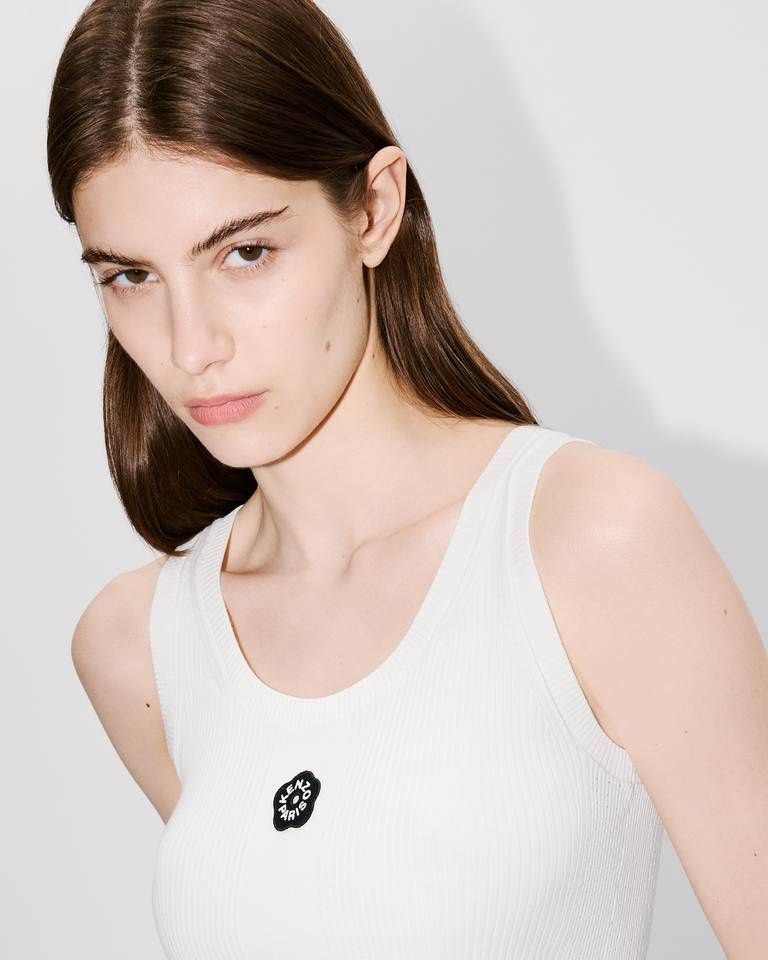 Kenzo - Áo tank top ba lỗ thêu Boke Flower 2.0