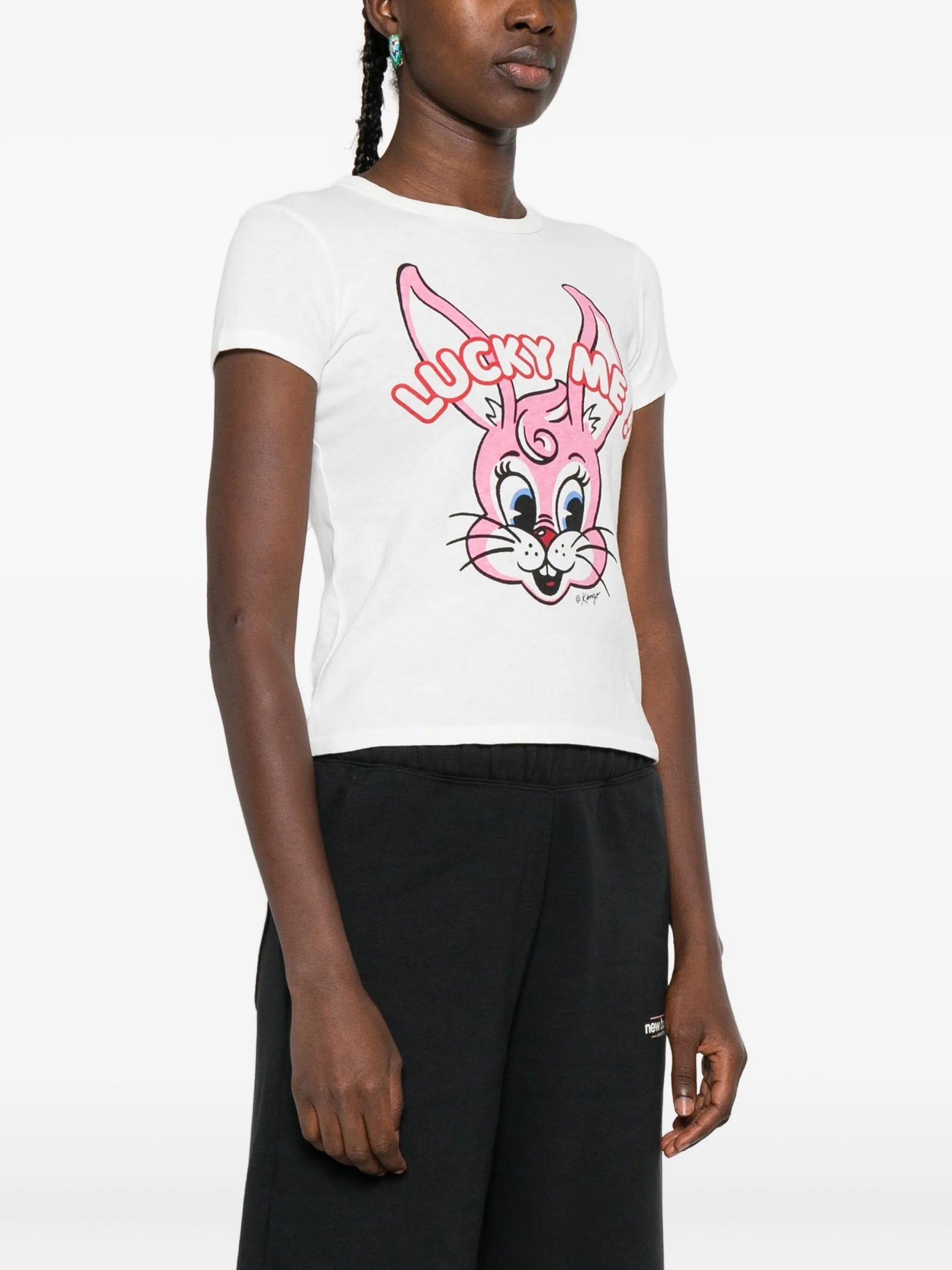 Kenzo - Áo thun KENZO in họa tiết con thỏ