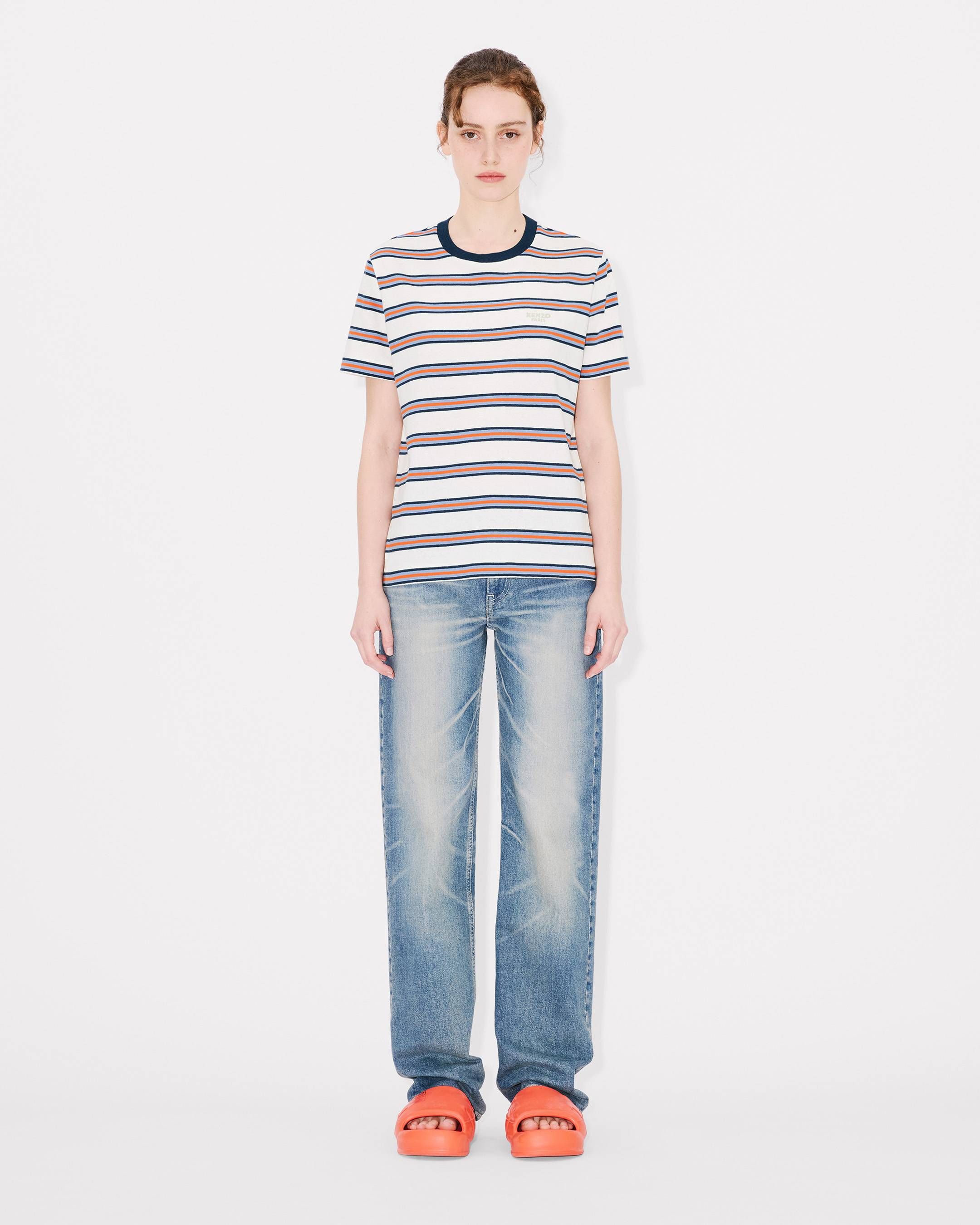 Kenzo - Áo thun kẻ ngang loose-fit KENZO Coast Lines