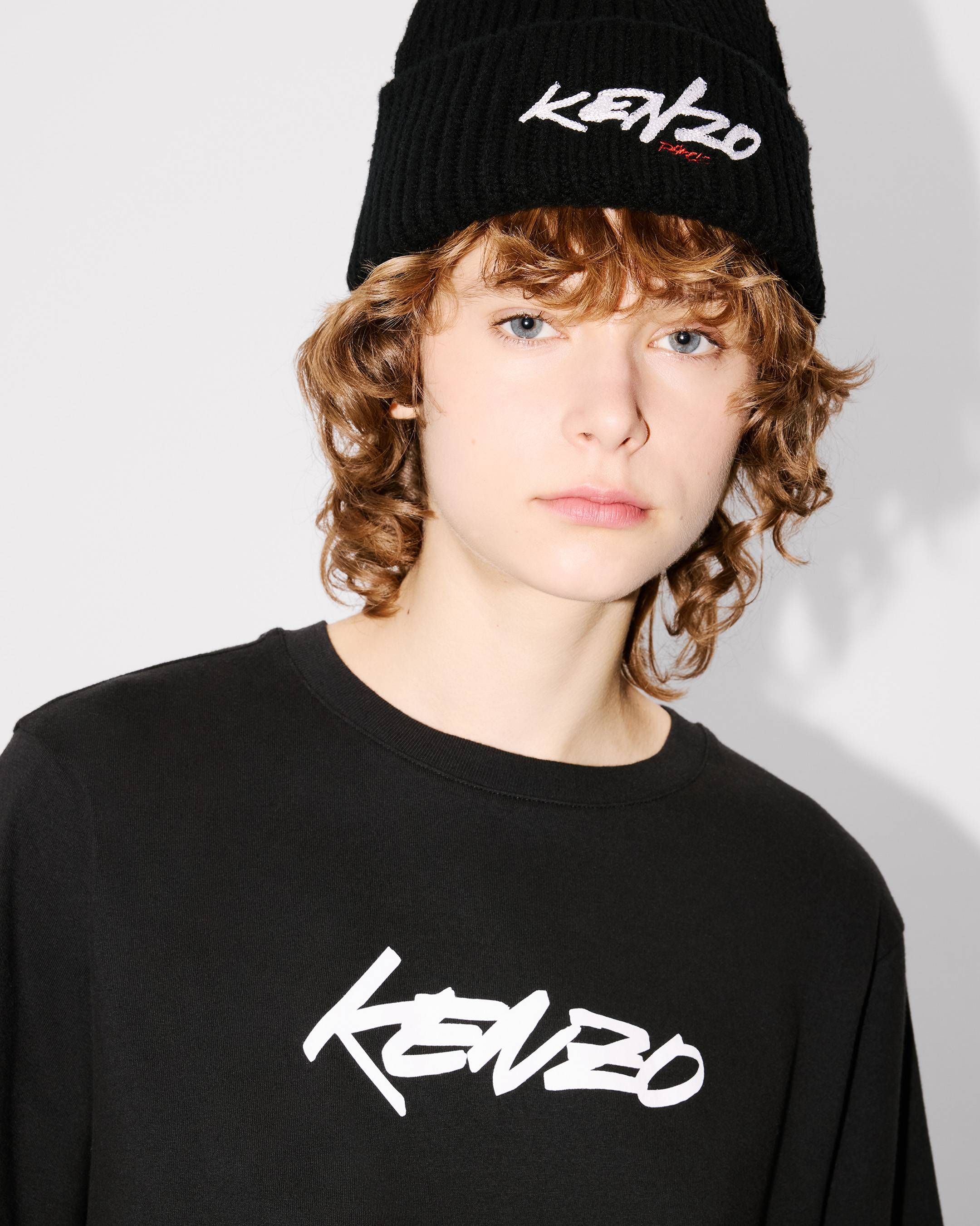 Kenzo - Áo thun cotton Kenzo x Futura 2000