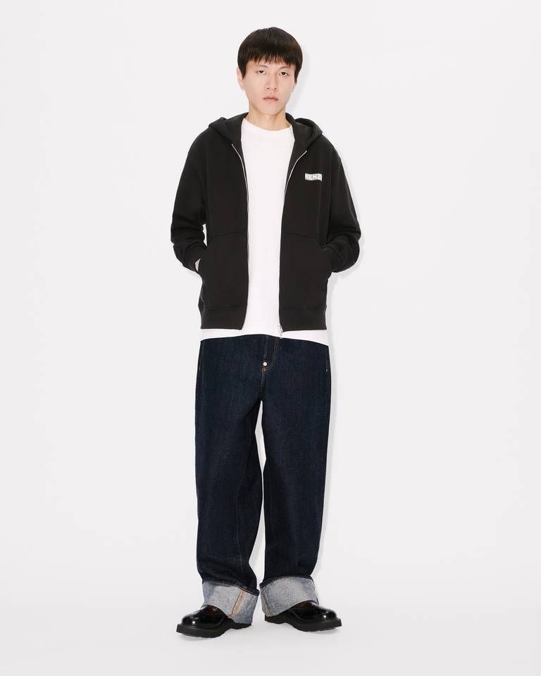Kenzo - Áo hoodie kéo khóa KENZO City vải cotton
