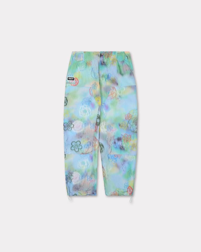 Quần dài double knee KENZO x Futura 2000