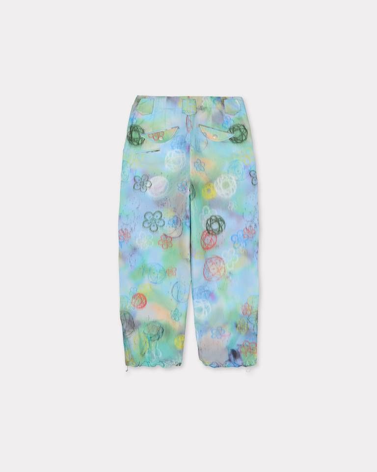 Kenzo - Quần dài double knee KENZO x Futura 2000