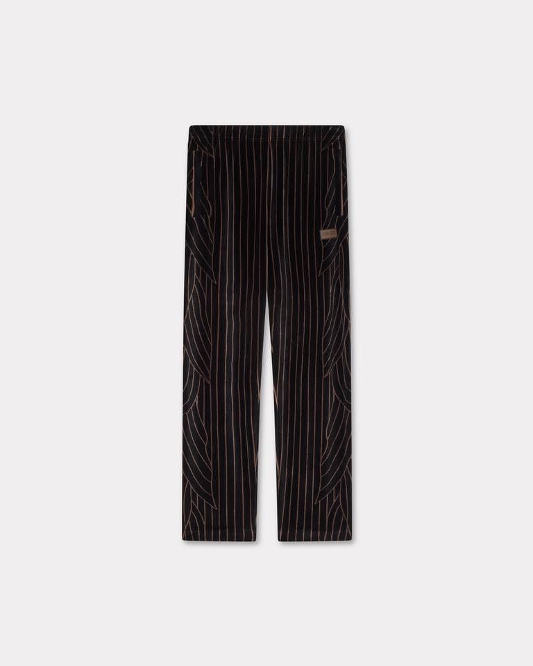 Quần dài thể thao KENZO Leaf Stripe vải nhung