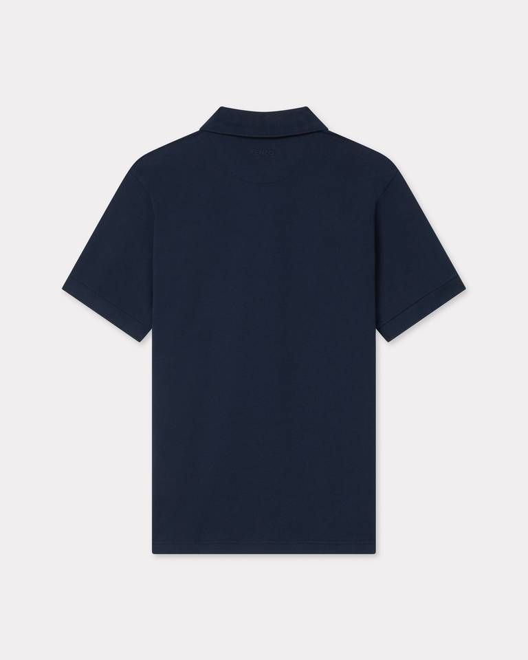 Kenzo - Áo polo cotton KENZO Boke Flower dáng slim fit