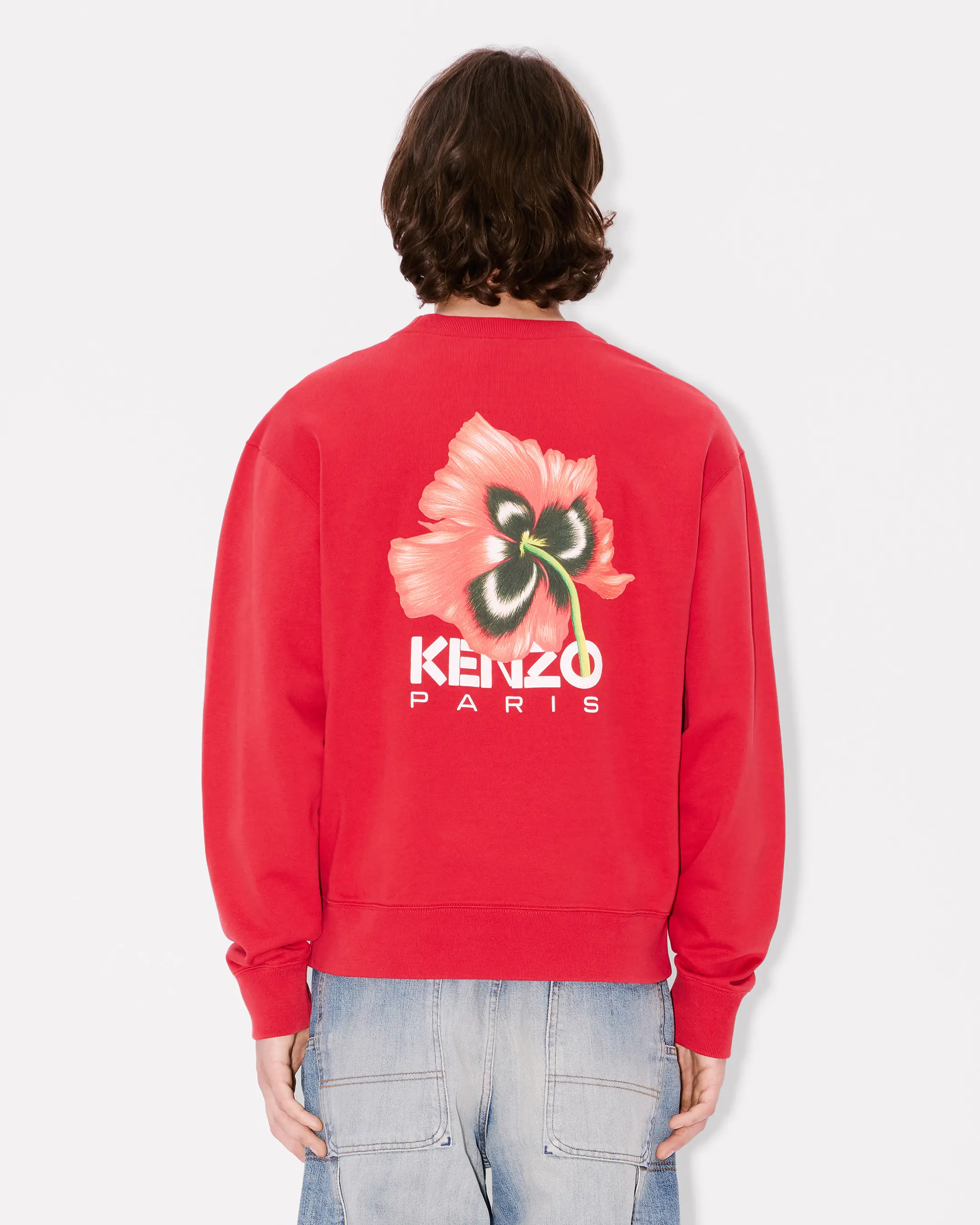Kenzo - Áo nỉ cotton in hoa KENZO