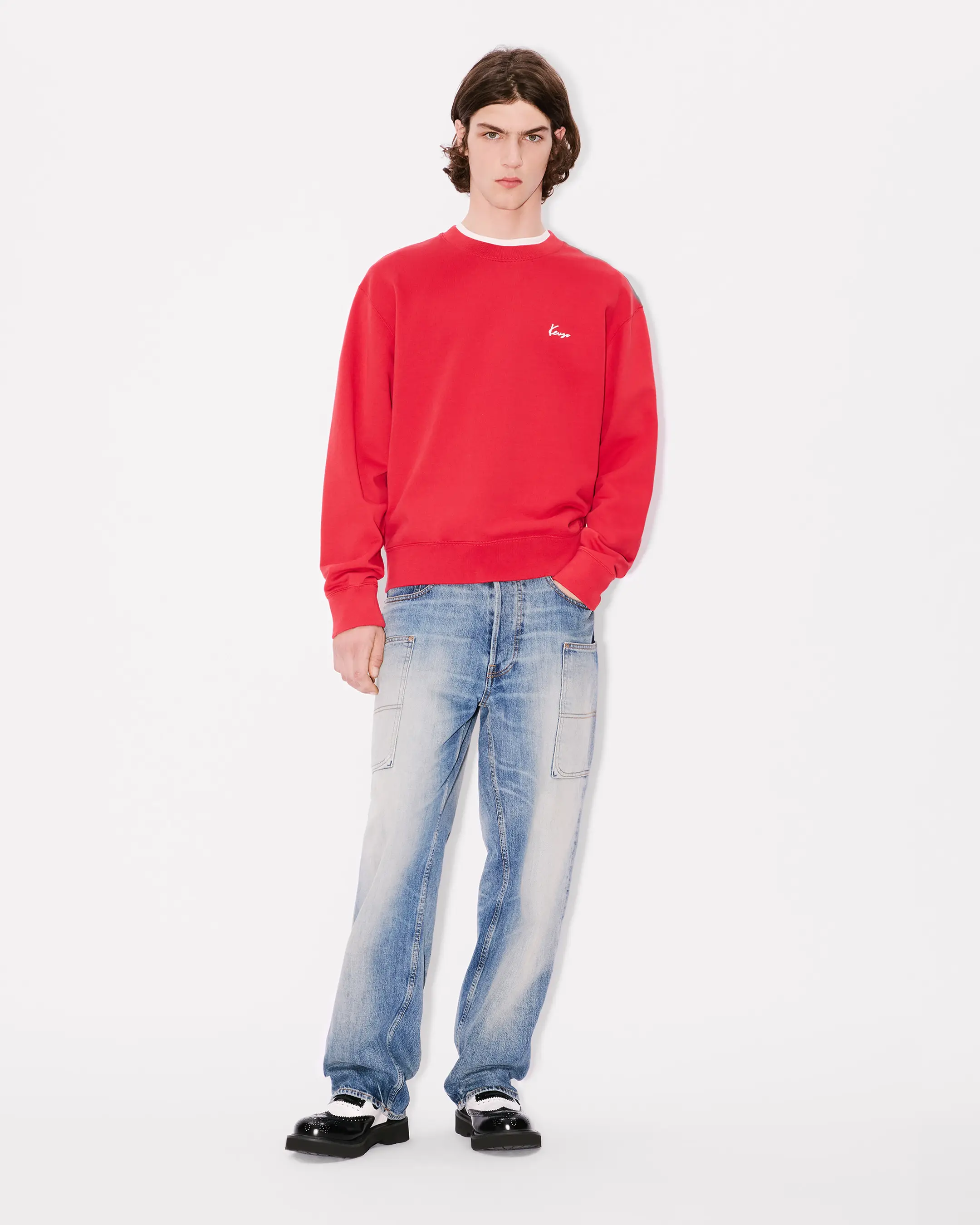Kenzo - Áo nỉ cotton in hoa KENZO