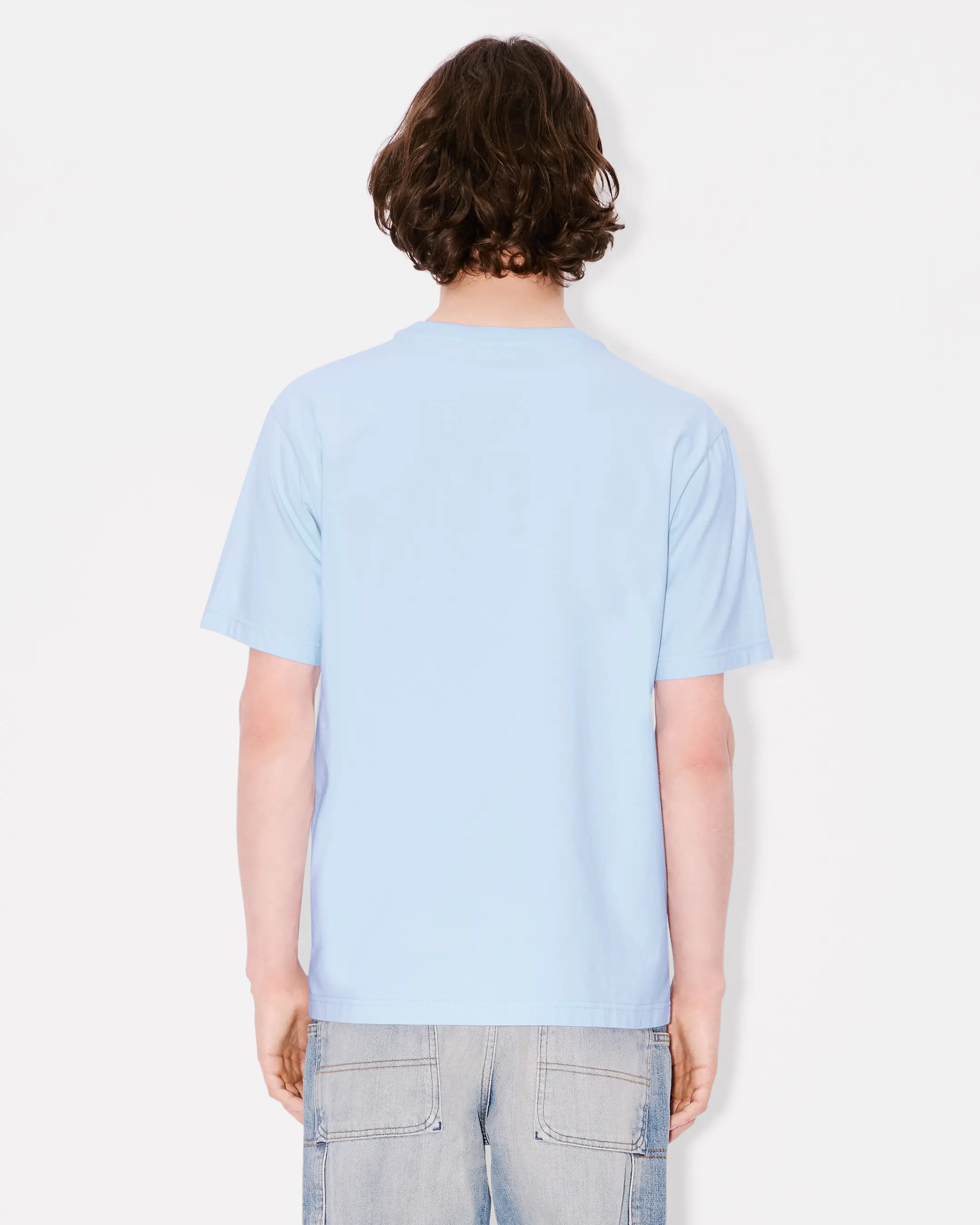 Kenzo - Áo thun cotton in hoa
