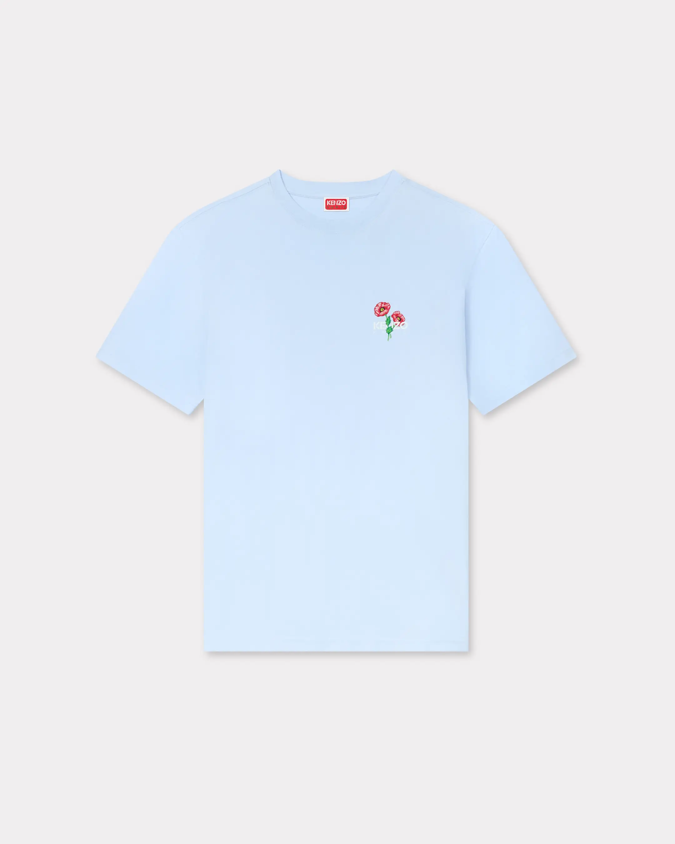Kenzo - Áo thun cotton in hoa
