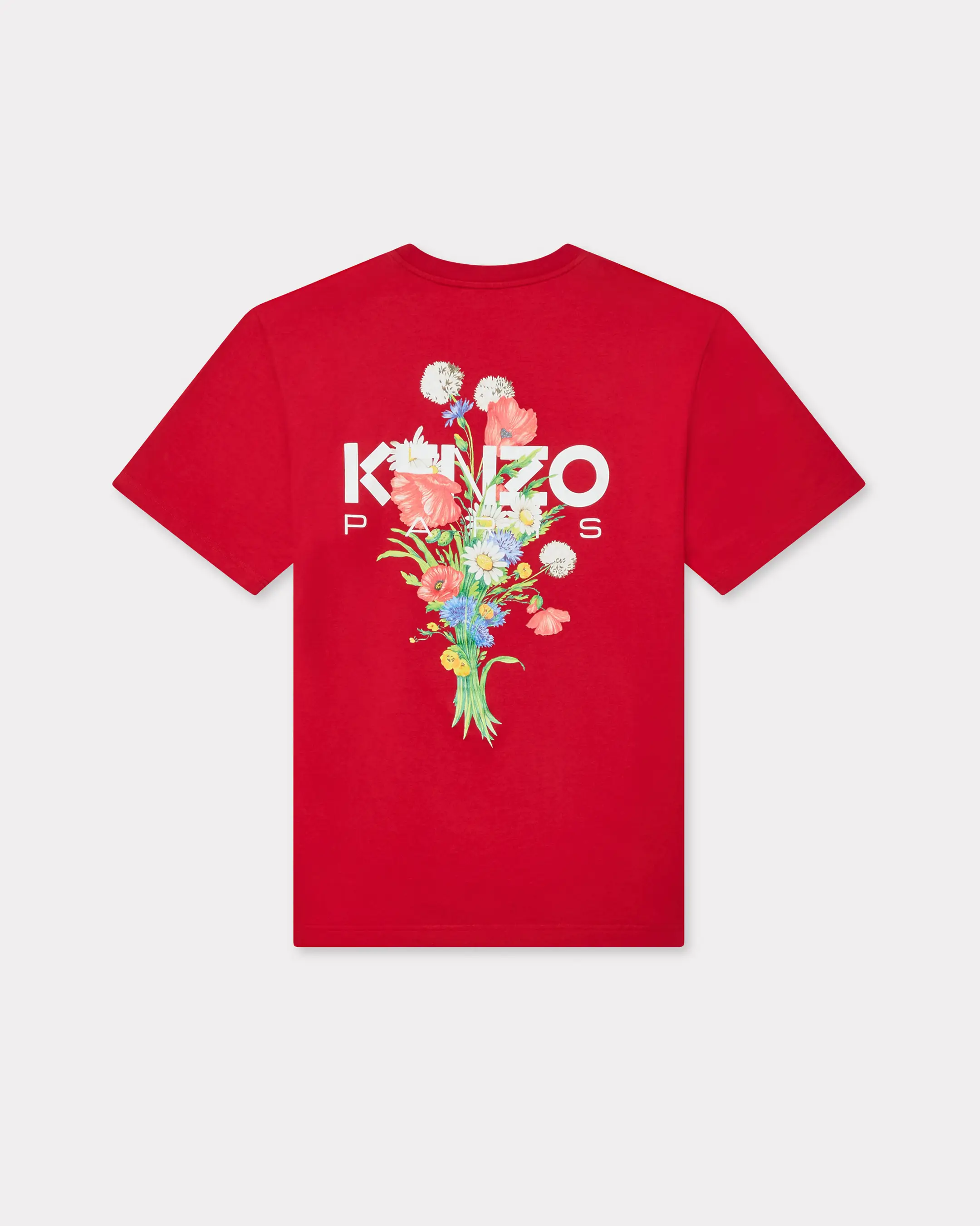 Kenzo - Áo thun cotton in hoa KENZO