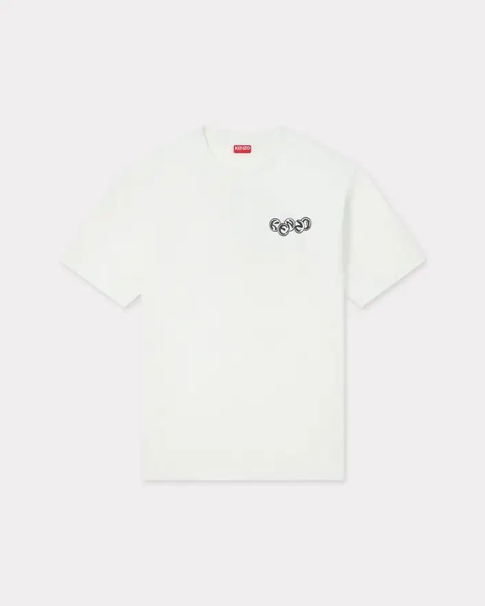 Áo thun cổ tròn in logo KENZO