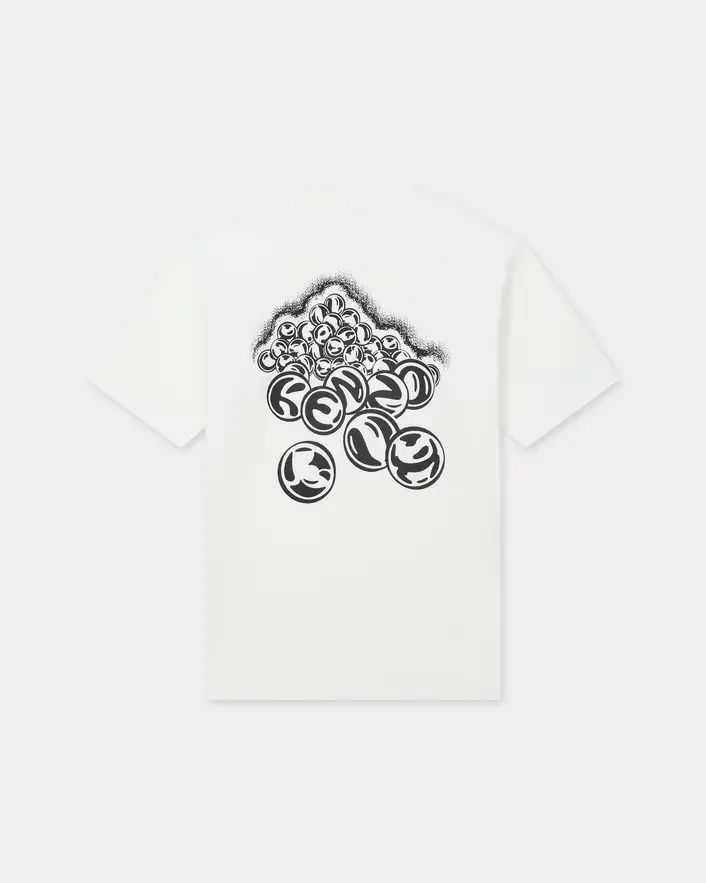 Kenzo - Áo thun cổ tròn in logo KENZO