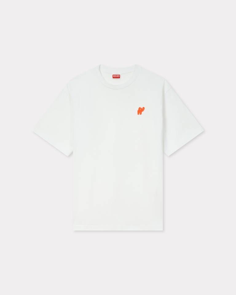 Áo thun cotton oversized KENZO Elephant
