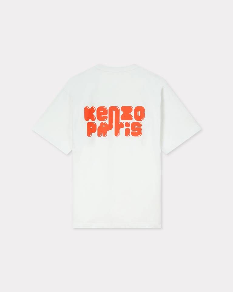 Áo thun cotton oversized KENZO Elephant