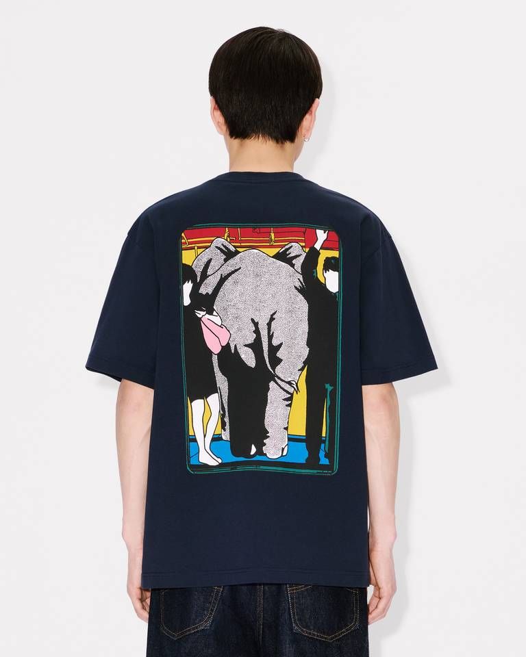Kenzo - Áo thun cotton KENZO City dáng oversized