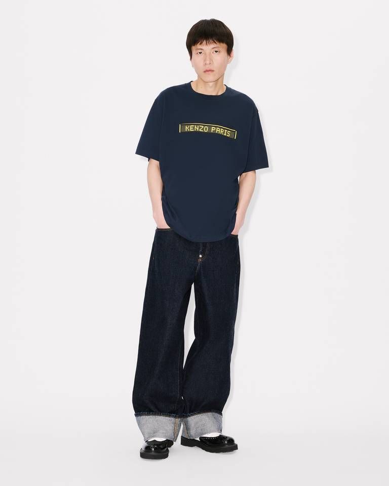 Kenzo - Áo thun cotton KENZO City dáng oversized