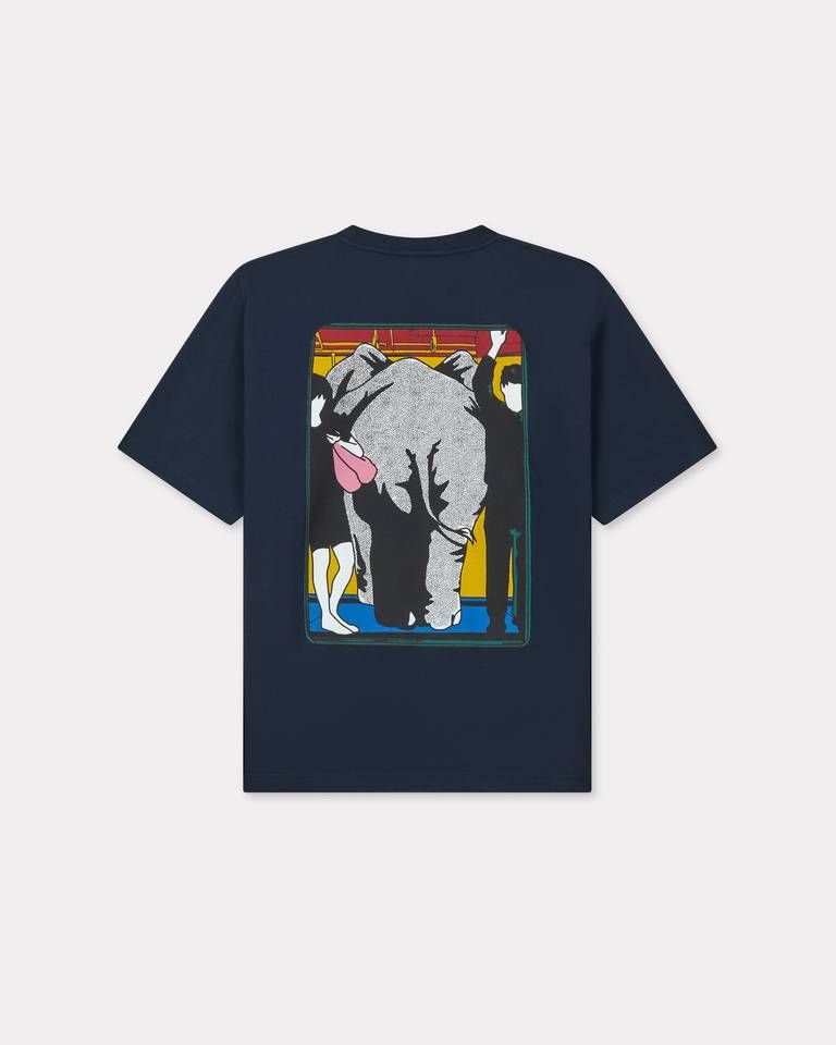Kenzo - Áo thun cotton KENZO City dáng oversized