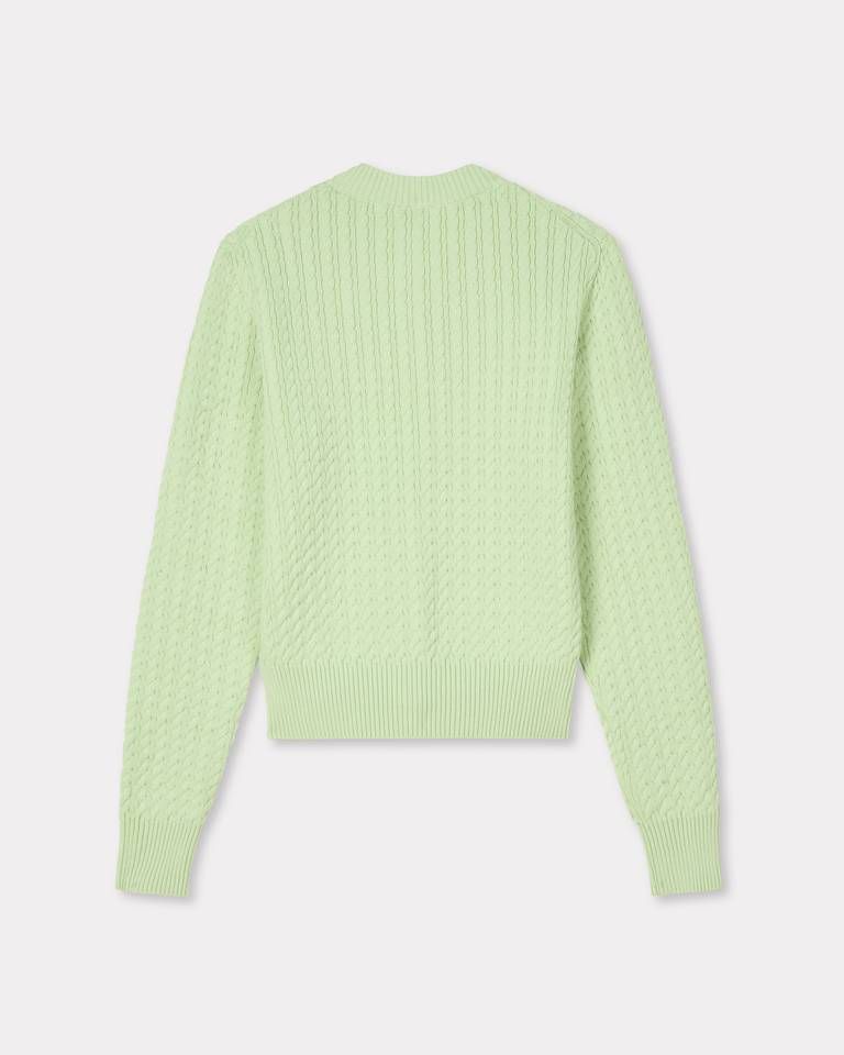 Kenzo - Áo cardigan dệt kim cotton len KENZO Boke Flower