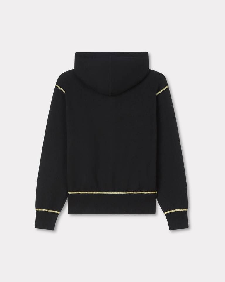 Áo hoodie KENZO Boke Flower 2.0 len cotton có khóa kéo