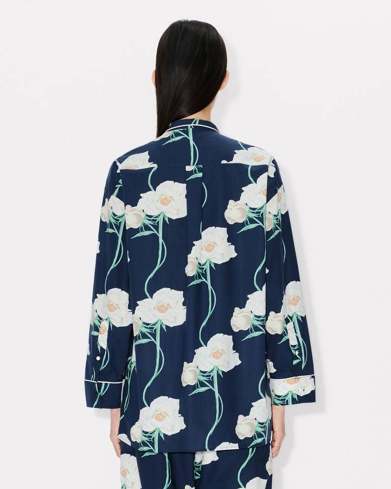 Kenzo - Áo sơ mi cotton KENZO Archive Rose