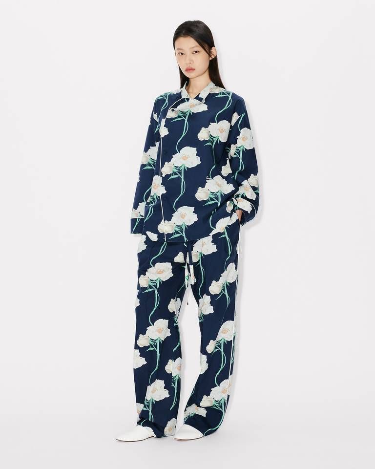 Kenzo - Áo sơ mi cotton KENZO Archive Rose
