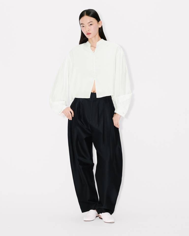 Kenzo - Áo kiểu bằng lụa pha KENZO