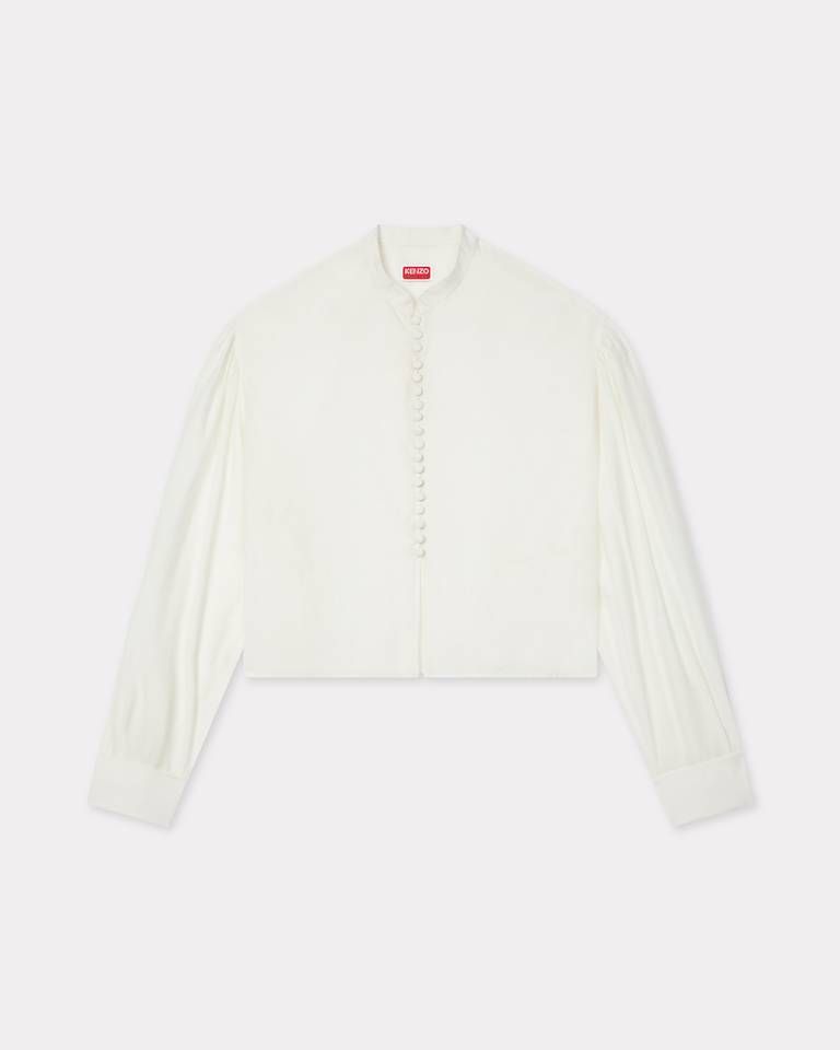 Áo kiểu bằng lụa pha KENZO