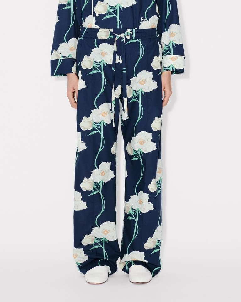 Kenzo - Quần pyjama cotton KENZO Archive Rose