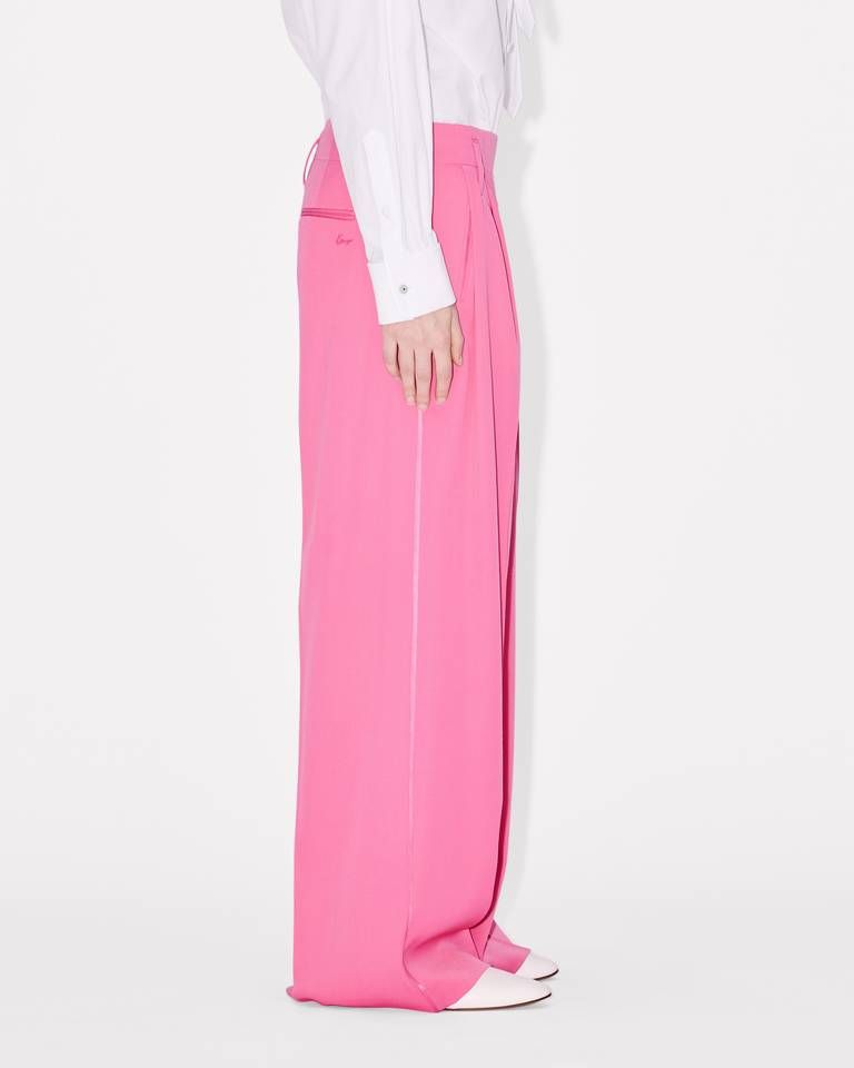 Kenzo - Quần ống rộng tailored từ len nguyên chất KENZO