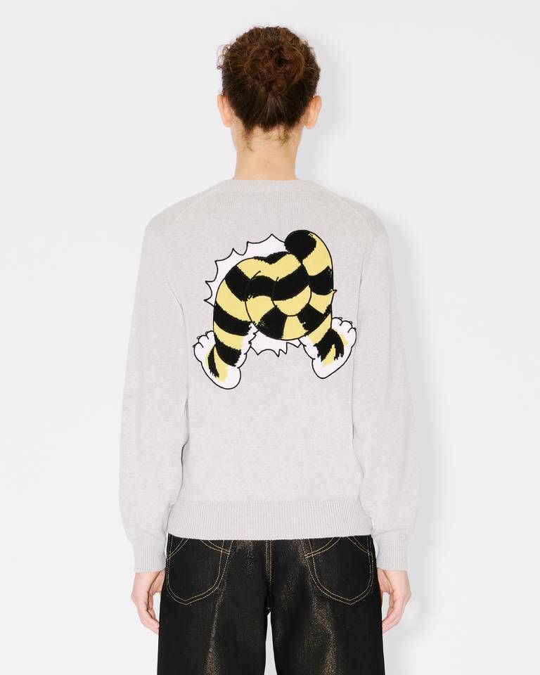 Kenzo - Áo len cotton KENZO Wild Tiger