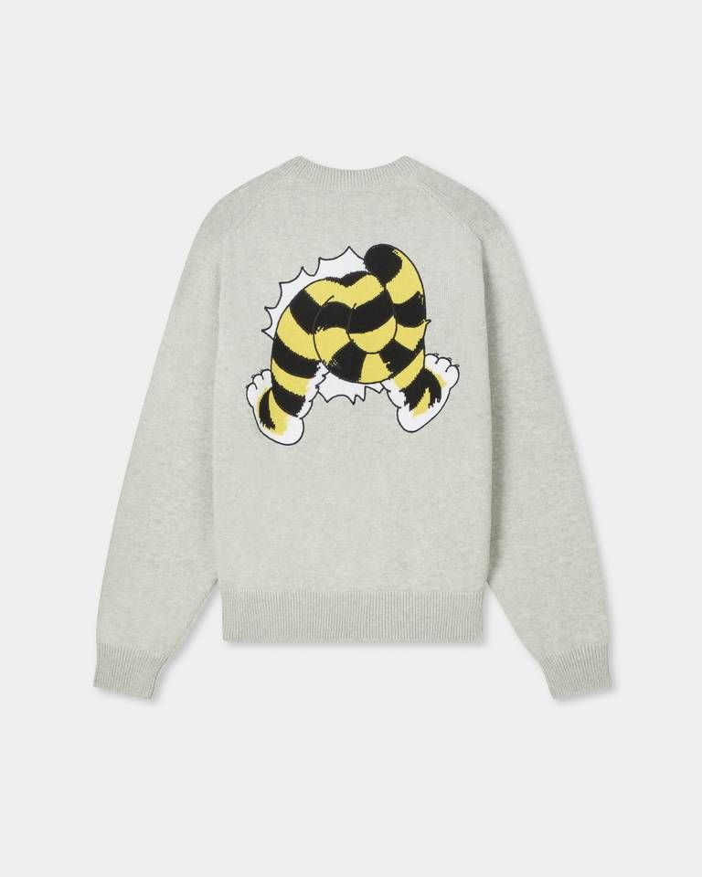 Kenzo - Áo len cotton KENZO Wild Tiger