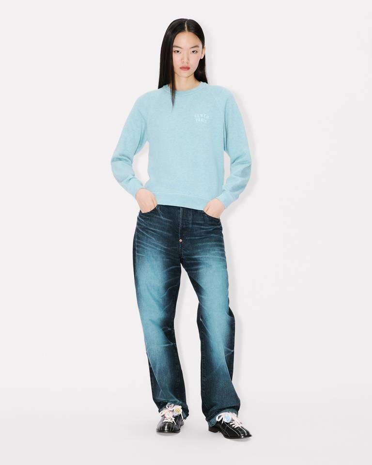 Kenzo - Áo sweatshirt cotton thêu KENZO Boke Heart
