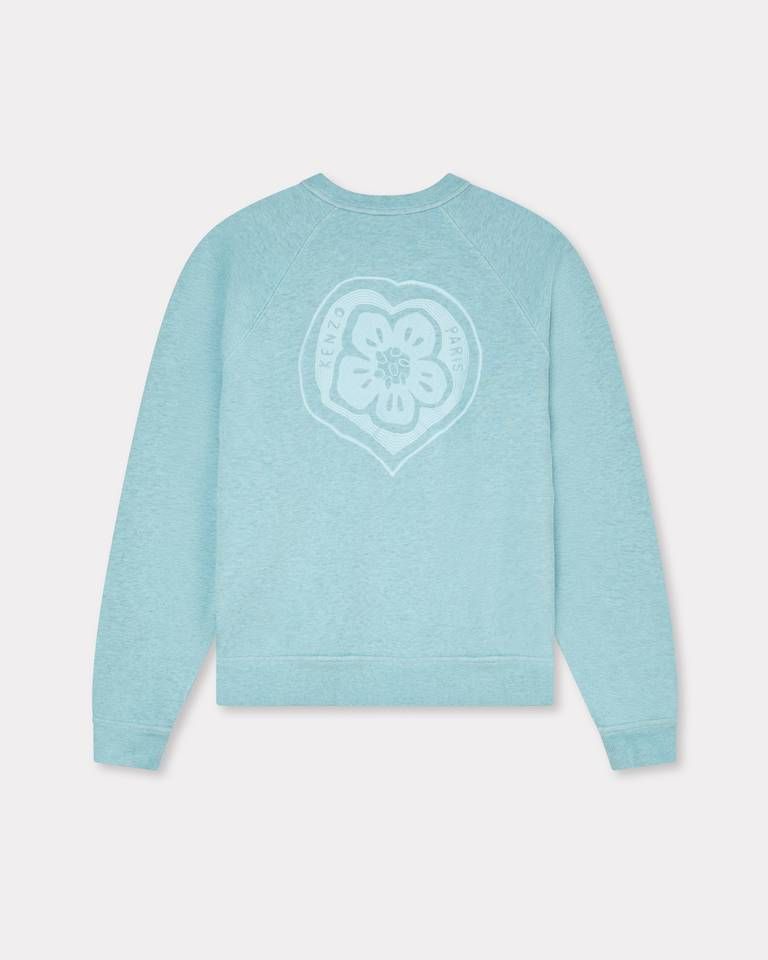Kenzo - Áo sweatshirt cotton thêu KENZO Boke Heart