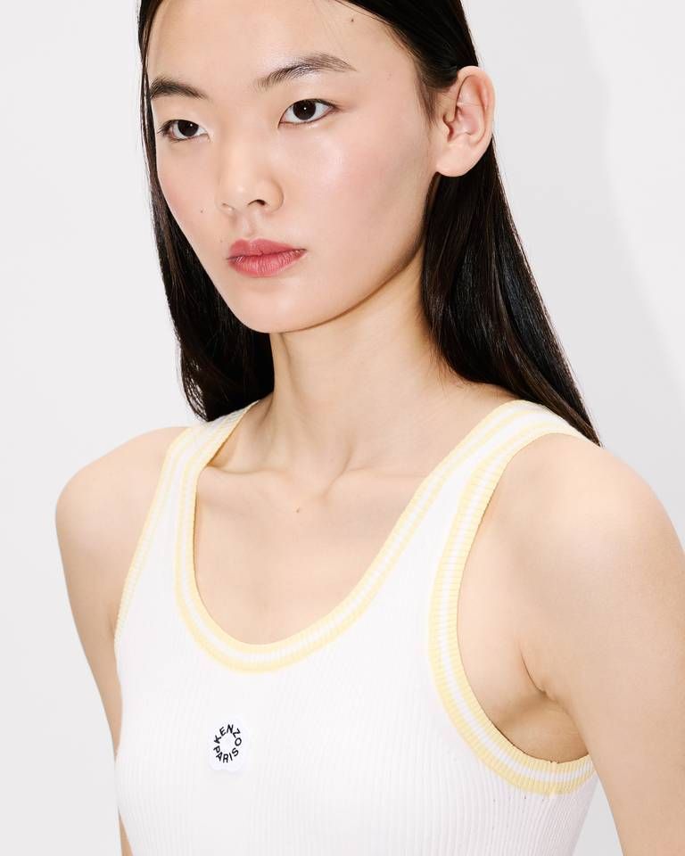 Kenzo - Áo tank top vải gân KENZO Boke Flower 2.0
