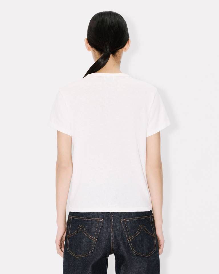 Kenzo - Áo thun cotton thêu KENZO Cartoon