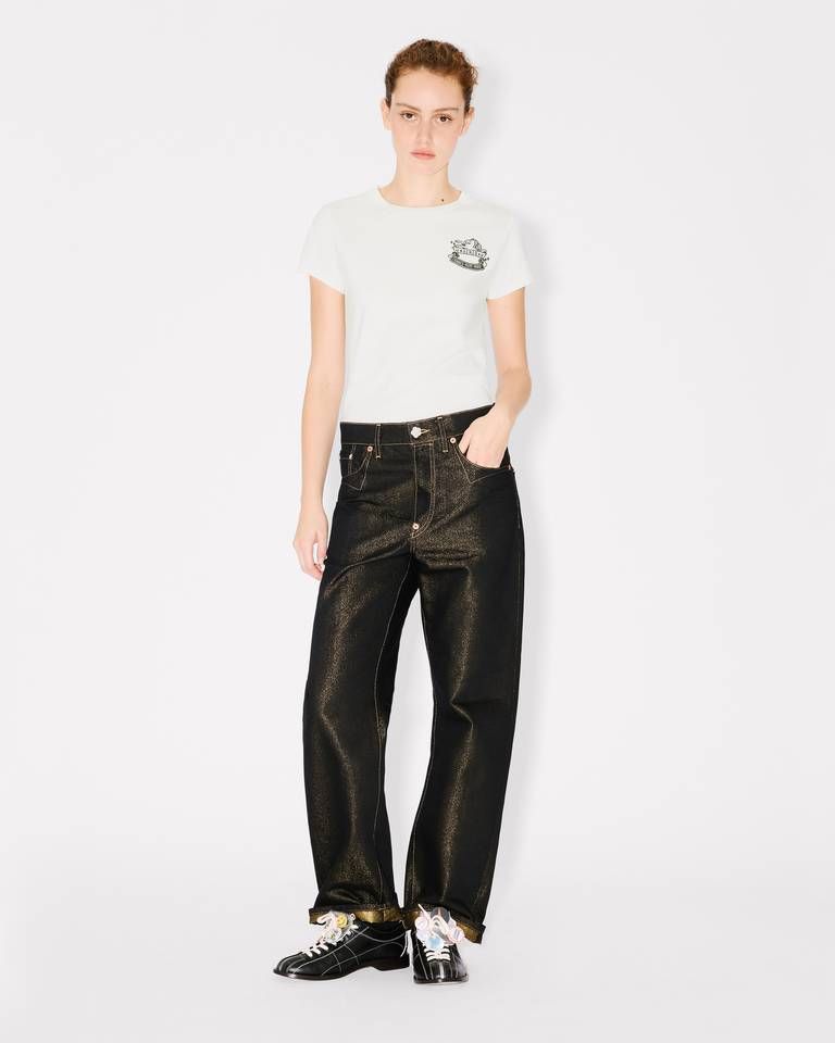 Kenzo - Áo thun cotton KENZO thêu họa tiết Tết Nguyên Đán