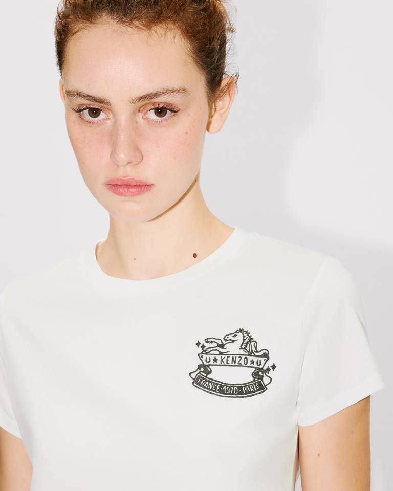 Kenzo - Áo thun cotton KENZO thêu họa tiết Tết Nguyên Đán