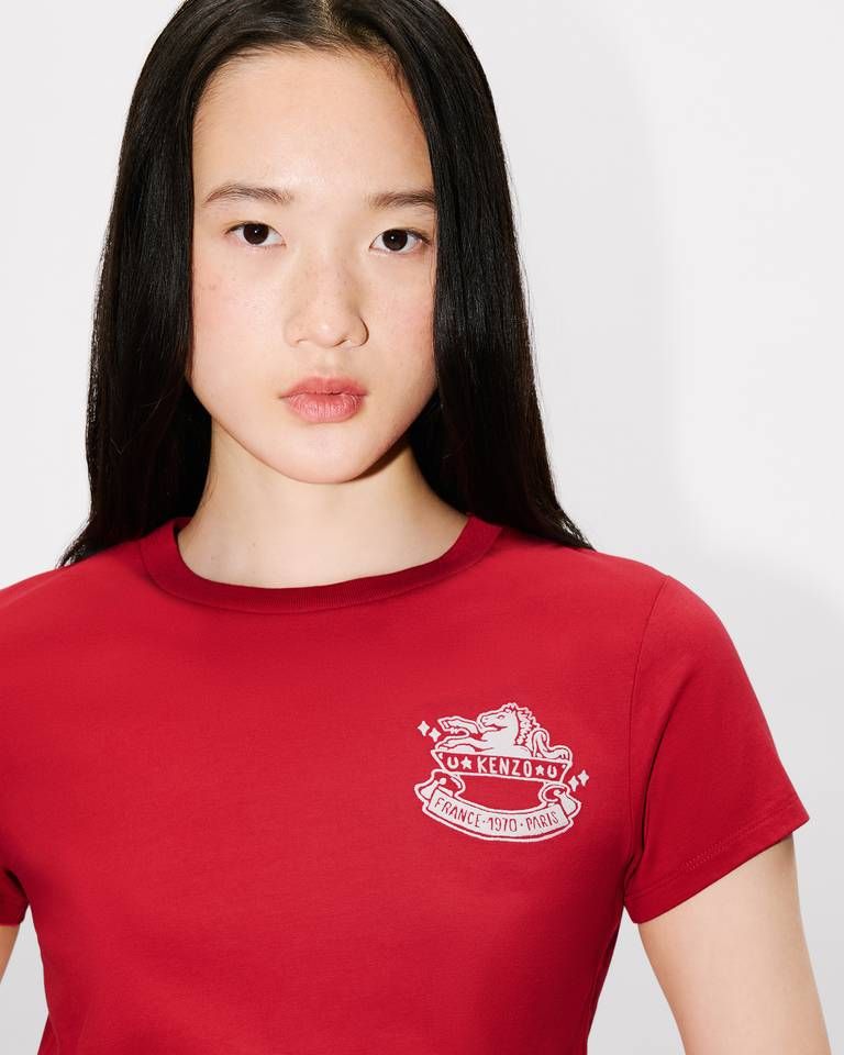 Kenzo - Áo thun cotton KENZO thêu họa tiết Tết Nguyên Đán