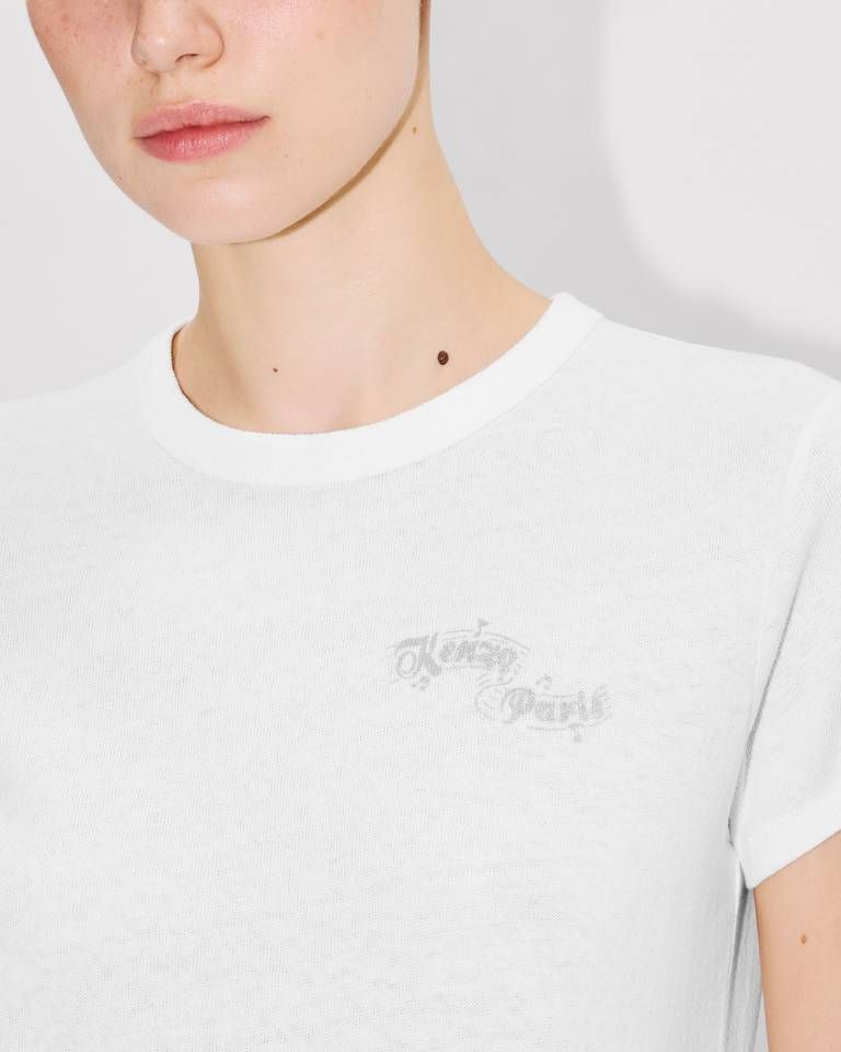Kenzo - Áo thun cotton KENZO Winter Holidays Đen