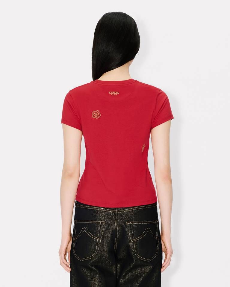 Kenzo - Áo thun cotton thêu nhiều KENZO Boke Flowers