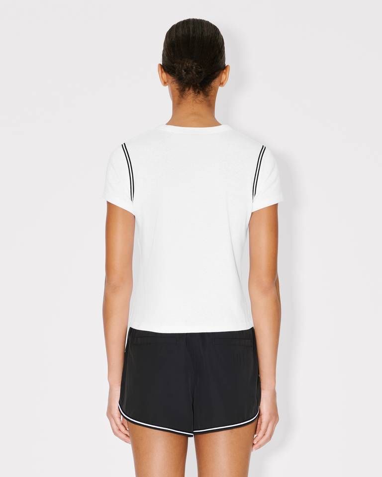 Kenzo - Áo thun cotton thêu họa tiết KENZO Boke Flower 2.0