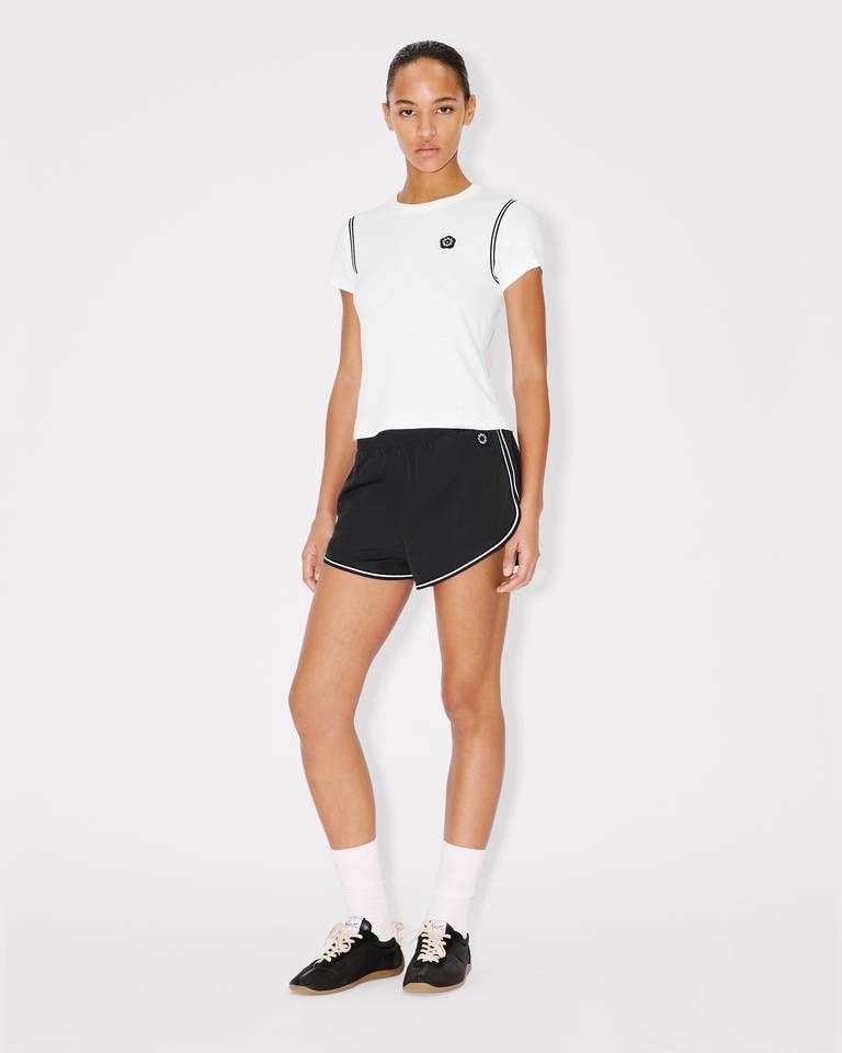 Kenzo - Áo thun cotton thêu họa tiết KENZO Boke Flower 2.0